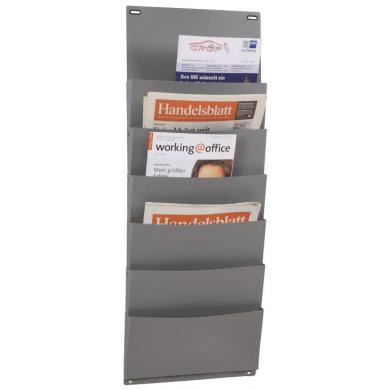 Work Order Planning Board with 6 Compartments - A4. Wall Lying 