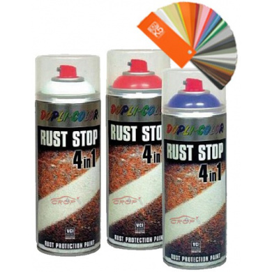 MOTIP RUST STOP 4 in 1 Metal Paint in 400ml Aerosol