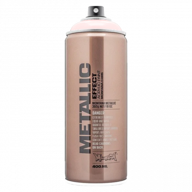 Montana Metallic PINK paint spray can 400ml