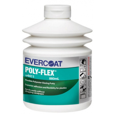 EVERCOAT Poly-Flex 2K Flexible Polyester Glazing Putty