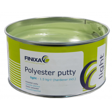 FINIXA Light Green Polyester Putty with Hardener