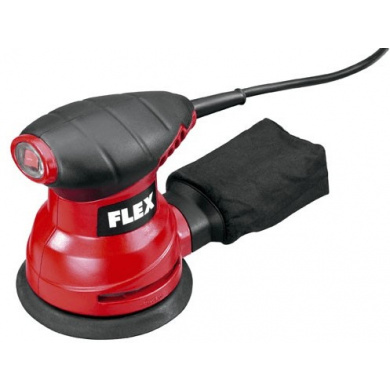 FLEX XS 713 Random Orbit Palm Sander 125mm with integrated dust extraction and filter bag