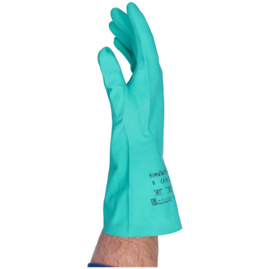 FINIXA Lange Nitril Handschoenen Groen