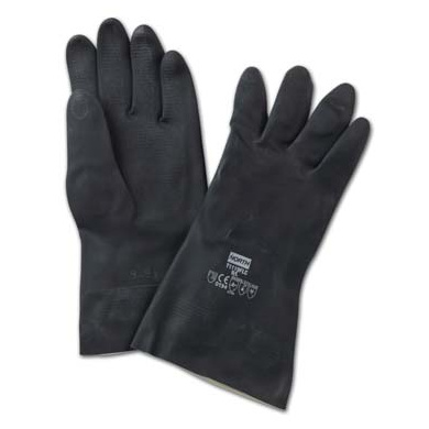 Neoprene handschoenen zwart 33cm 