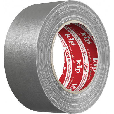 Kip 3824 Duct Tape Zilver 50mm - 50 meter