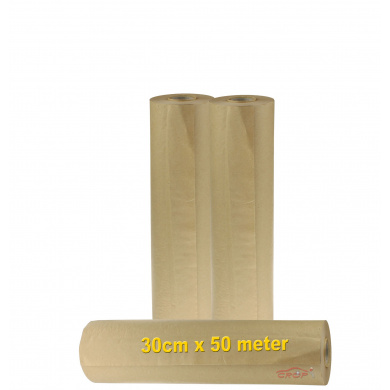 Maskeerpapier Super-Bruin 30cm