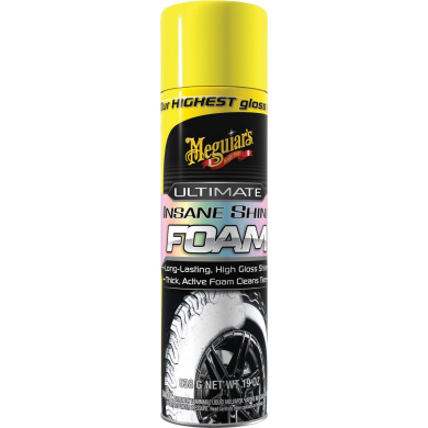 Meguiars Ultimate Insane Shine Foam bandenzwart spray