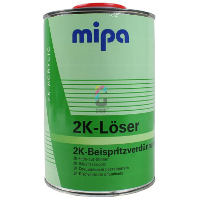 MIPA 2K Löser Uitspuitverdunning - Blending Thinner 1 liter