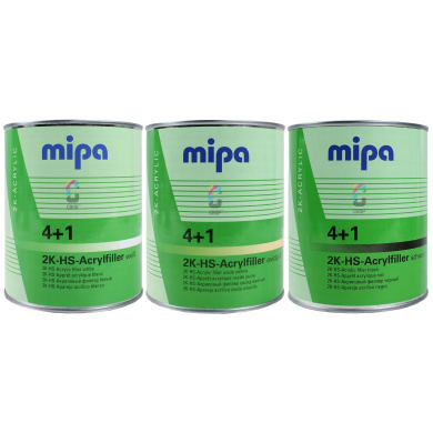 MIPA 4+1 2K-HS-Acrylfiller - Primer - 1 liter