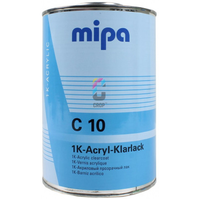 MIPA C10 1K Acryl Blanke Lak met UV bescherming 1 liter