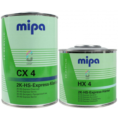 MIPA 2K-HS Lufttrocknenden Express-Klarlack CX3