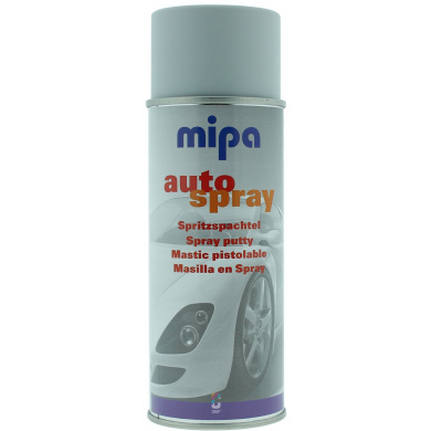 MIPA Spritzspachtel spray putty - 400ml aerosol 