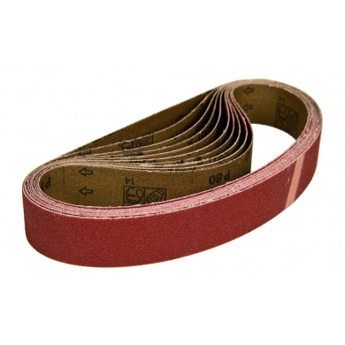 MIRKA HIOLIT X Sanding Belt - 30x533mm, Brown, 10 pieces