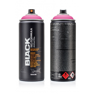Montana BLACK P4000 Power Pink Spray paint 400ml