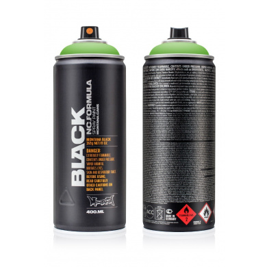 Montana BLACK P6000 Power Green Spray paint 400ml
