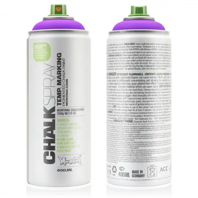 Montana CHALK - Chalk paint VIOLET spray can 400ml