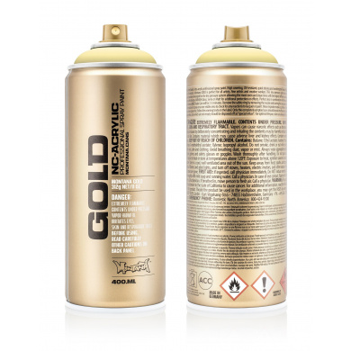 Montana GOLD G1000 Vanilla Spray paint 400ml