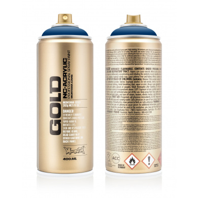 Montana GOLD G5080 Ultramarine Spray paint 400ml