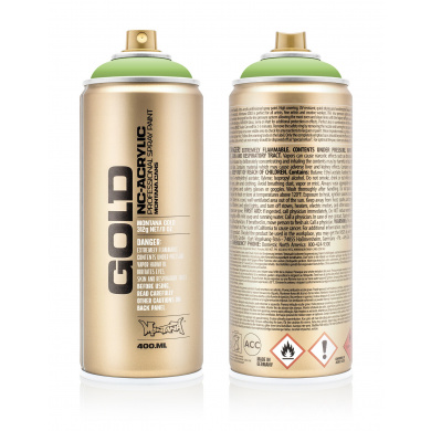 Montana GOLD G6020 Green Apple spray can 400ml