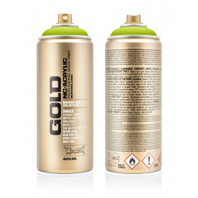 Montana GOLD G6030 Lime Spray paint 400ml