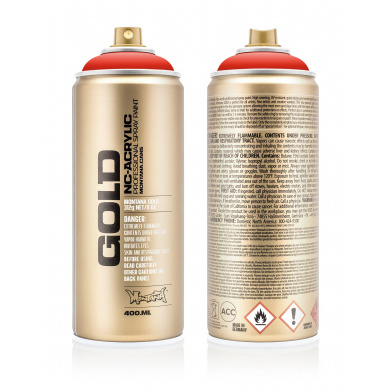 Montana GOLD S2020 Shock Orange Dark spray can 400ml