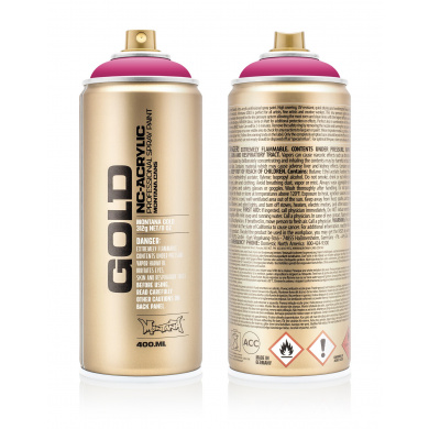 Montana GOLD S4010 Shock Pink spray can 400ml
