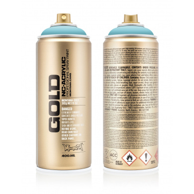 Montana GOLD S5000 Shock Blue Light spray can 400ml