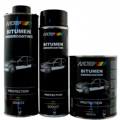 MOTIP Bitumen Undercoating - Black