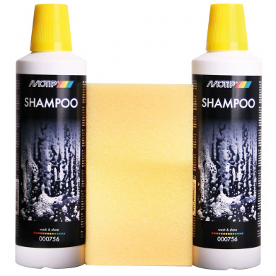 MOTIP Car Care Black Wash and Shine Shampoo - 2x500ml