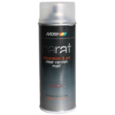 MOTIP CARAT Deco Spray Clear Varnish Matt 400ml