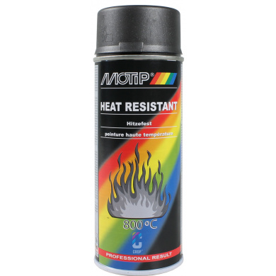 MoTip Heat Resistant Paint DARK ANTHRACITE spray 400ml