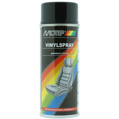 MoTip Vinyl spray 400ml - ZWART