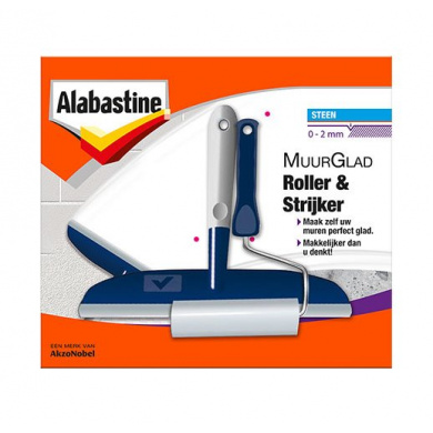 Alabastine Muurglad Roller & Strijker Set