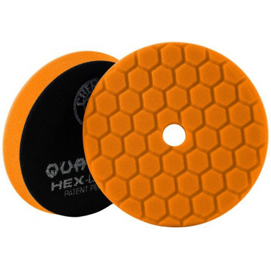 Chemical Guys Orange Hex Logic Quantum Medium Cutting Pad 5.5 inch - 135mm