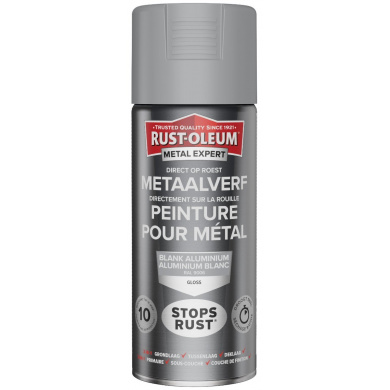 Rust-Oleum Metal Expert Direct Op Roest Metaal Verf 400ml - RAL 9006