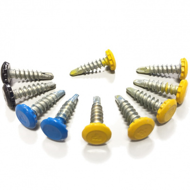 Anti-Theft Screws for License Plates - 100 pieces