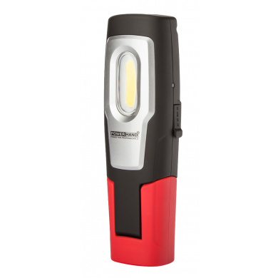 POWERHAND Rechargeable COB Work Lamp with Laser Pointer