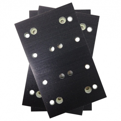 RUPES 986.007 Sanding Pad for RUPES LE21/LE71 Sander, FESTOOL - 80x130mm, Holes Patern, 3 pieces