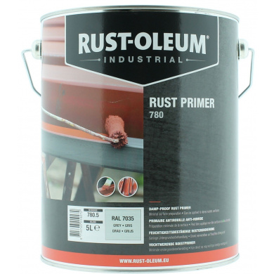 Rust-Oleum 780 Vochtwerende Roestprimer Grijs 5kg