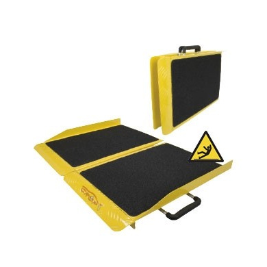Rust-Oleum SuperGrip Anti-Slip Aluminium Foldable Briefcase Ramps 300kg