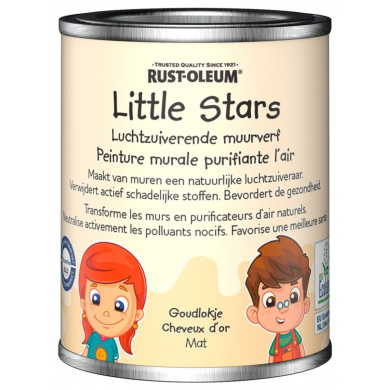 Rust-Oleum Little Stars Luchtzuiverende Muurverf Goudlokje 125ml