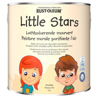 Rust-Oleum Little Stars Luchtzuiverende Muurverf Goudlokje 2,5 liter