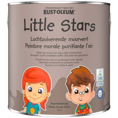 Rust-Oleum Little Stars Luchtzuiverende Muurverf Peperkoekenhuisje 2,5 liter