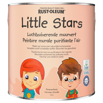 Rust-Oleum Little Stars Luchtzuiverende Muurverf Pompoenkoets 2,5 liter