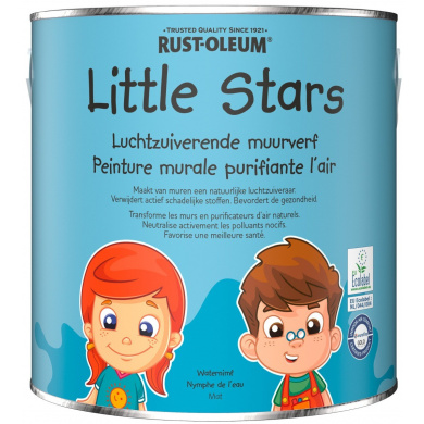 Rust-Oleum Little Stars Luchtzuiverende Muurverf Waternimf 2,5 liter