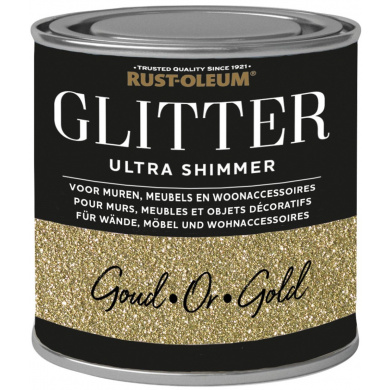 Rust-Oleum Glitterverf Ultra Shimmer Goud 250ml