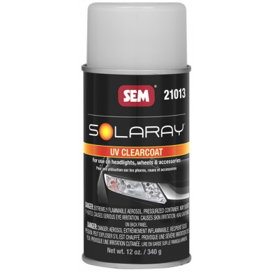 SEM Solaray UV Clearcoat - 1K Koplamp Reparatie Blanke Lak - in 354ml Spuitbus
