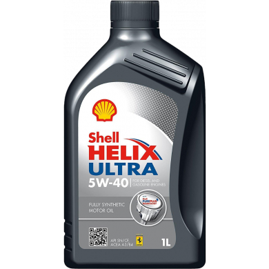 Shell Helix Ultra 5w40 motorolie 1 liter