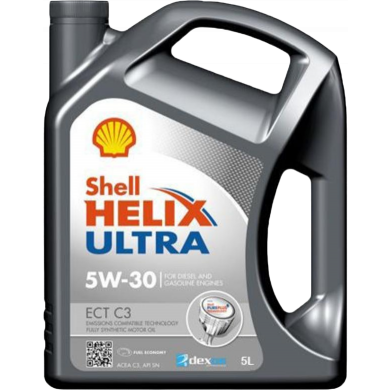 Shell Helix Ultra ECT C3 5w30 motorolie 5 liter