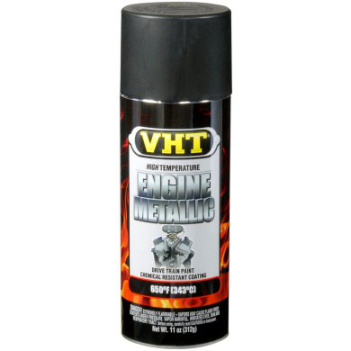 VHT Engine Metallic aérosol - Peinture bloc moteur NOIR - 400ml